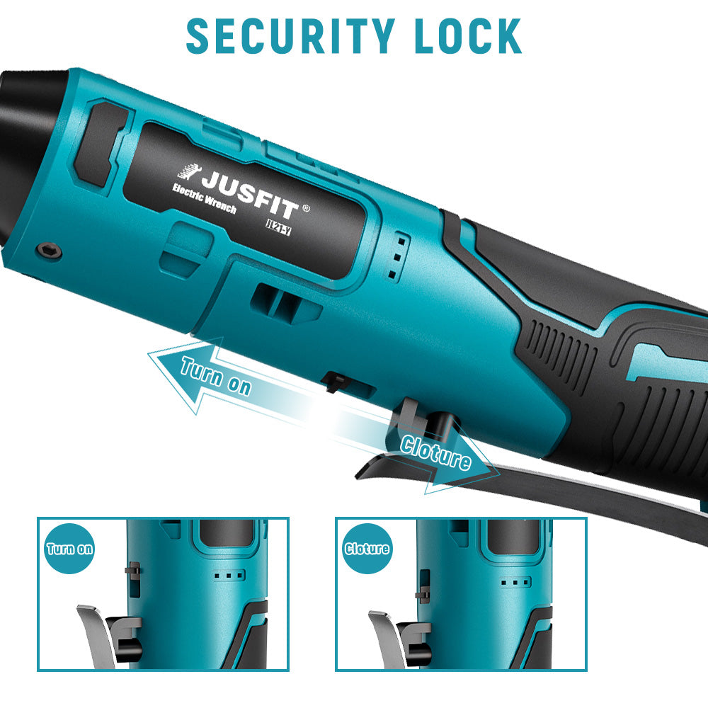 Upgraded 3/8'' Cordless Angle Wrench