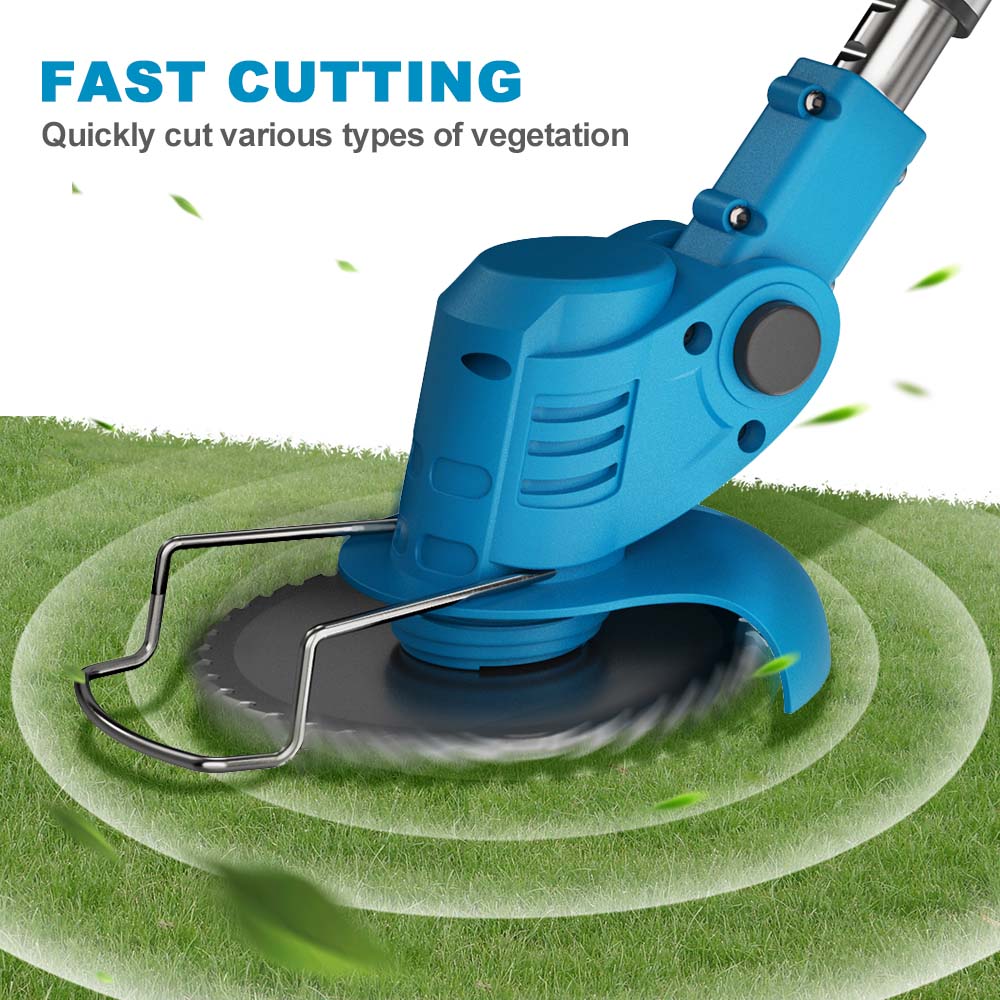 Cordless Foldable Garden Grass Strimmer Bundle