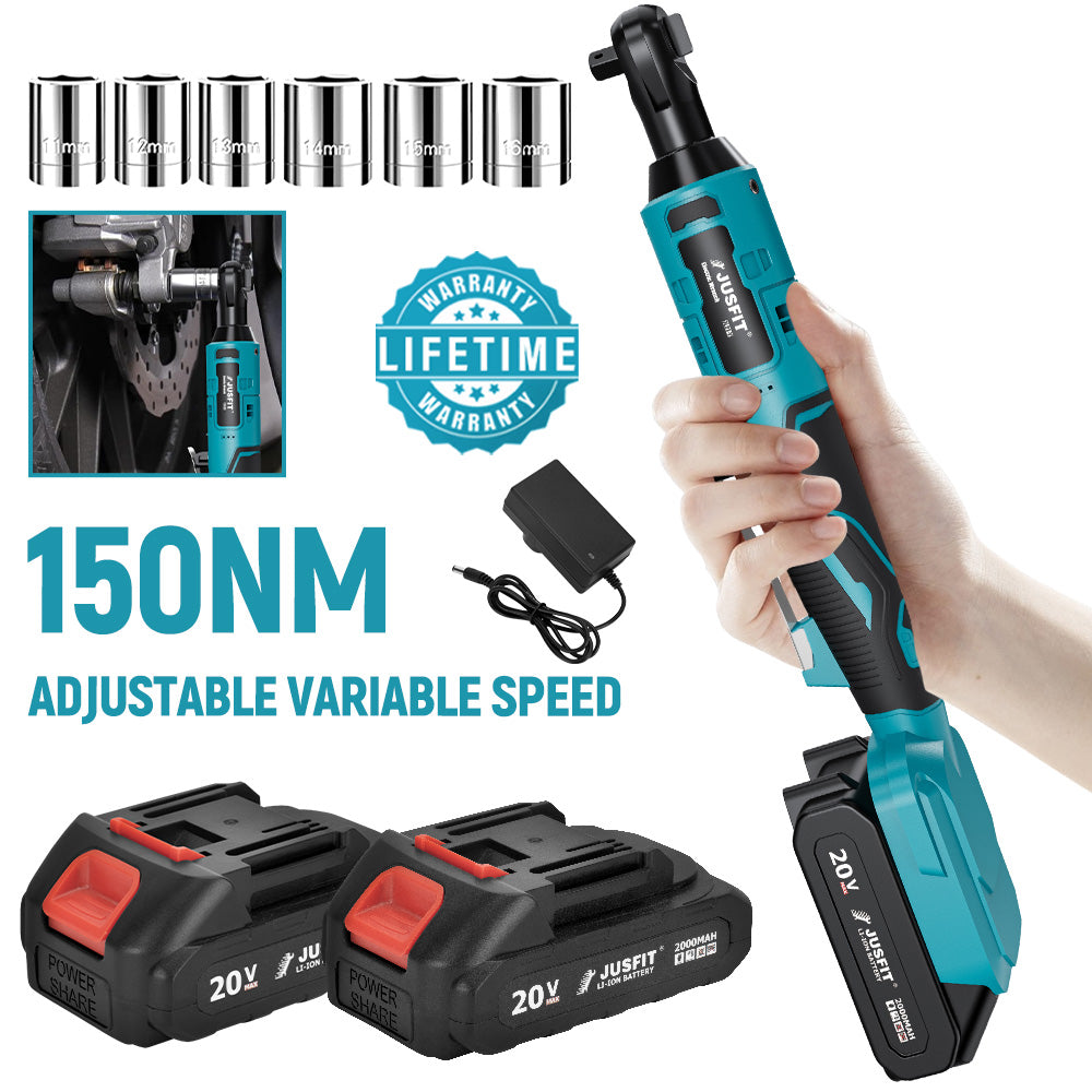 Upgraded 3/8'' Cordless Angle Wrench